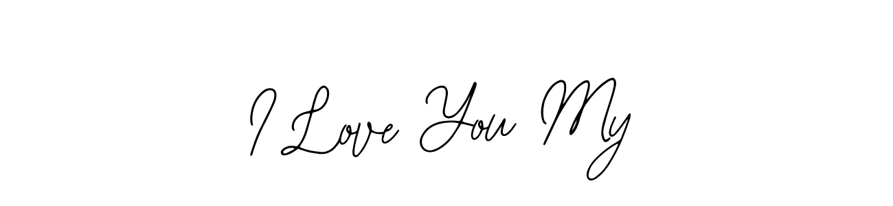 Once you've used our free online signature maker to create your best signature Bearetta-2O07w style, it's time to enjoy all of the benefits that I Love You My name signing documents. I Love You My signature style 12 images and pictures png