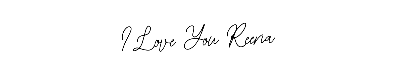 Make a beautiful signature design for name I Love You Reena. With this signature (Bearetta-2O07w) style, you can create a handwritten signature for free. I Love You Reena signature style 12 images and pictures png