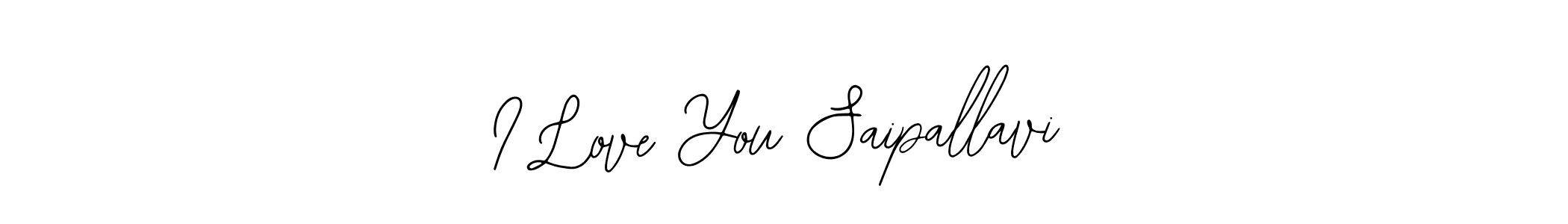 I Love You Saipallavi stylish signature style. Best Handwritten Sign (Bearetta-2O07w) for my name. Handwritten Signature Collection Ideas for my name I Love You Saipallavi. I Love You Saipallavi signature style 12 images and pictures png