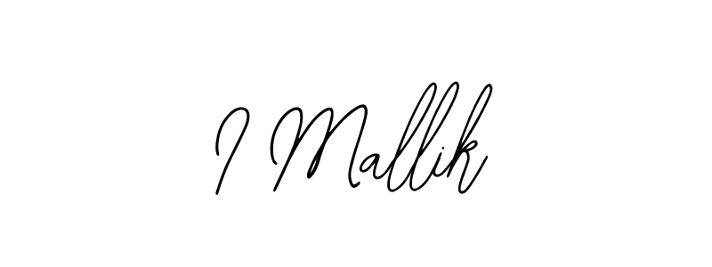 Make a beautiful signature design for name I Mallik. Use this online signature maker to create a handwritten signature for free. I Mallik signature style 12 images and pictures png