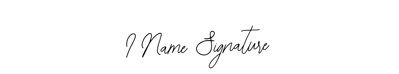 Make a beautiful signature design for name I Name Signature. Use this online signature maker to create a handwritten signature for free. I Name Signature signature style 12 images and pictures png
