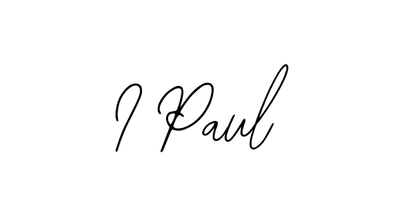 Create a beautiful signature design for name I Paul. With this signature (Bearetta-2O07w) fonts, you can make a handwritten signature for free. I Paul signature style 12 images and pictures png