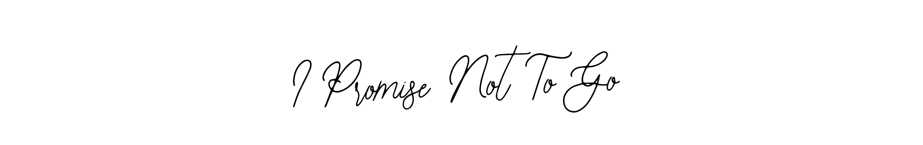 This is the best signature style for the I Promise Not To Go name. Also you like these signature font (Bearetta-2O07w). Mix name signature. I Promise Not To Go signature style 12 images and pictures png