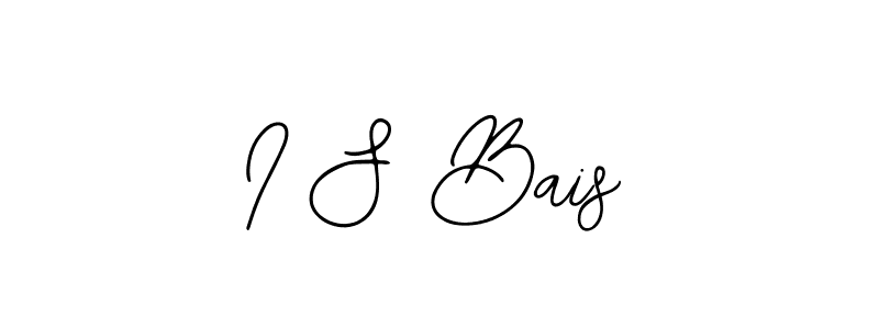 Create a beautiful signature design for name I S Bais. With this signature (Bearetta-2O07w) fonts, you can make a handwritten signature for free. I S Bais signature style 12 images and pictures png