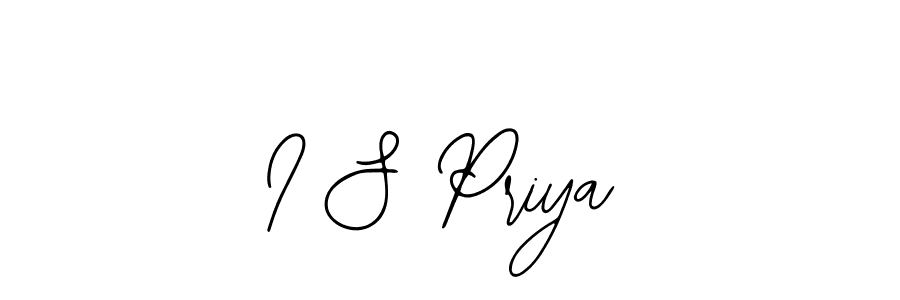 Similarly Bearetta-2O07w is the best handwritten signature design. Signature creator online .You can use it as an online autograph creator for name I S Priya. I S Priya signature style 12 images and pictures png