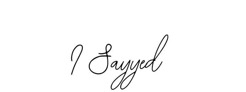 You can use this online signature creator to create a handwritten signature for the name I Sayyed. This is the best online autograph maker. I Sayyed signature style 12 images and pictures png