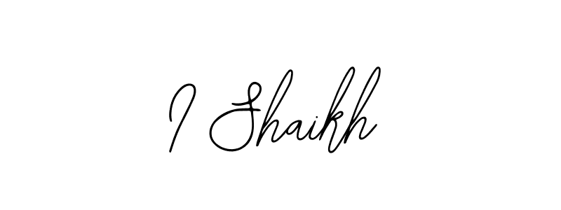 Make a short I Shaikh signature style. Manage your documents anywhere anytime using Bearetta-2O07w. Create and add eSignatures, submit forms, share and send files easily. I Shaikh signature style 12 images and pictures png