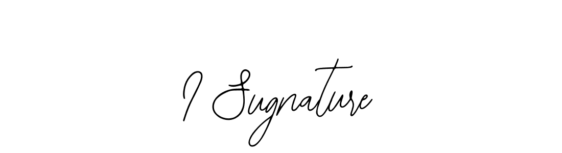 The best way (Bearetta-2O07w) to make a short signature is to pick only two or three words in your name. The name I Sugnature include a total of six letters. For converting this name. I Sugnature signature style 12 images and pictures png