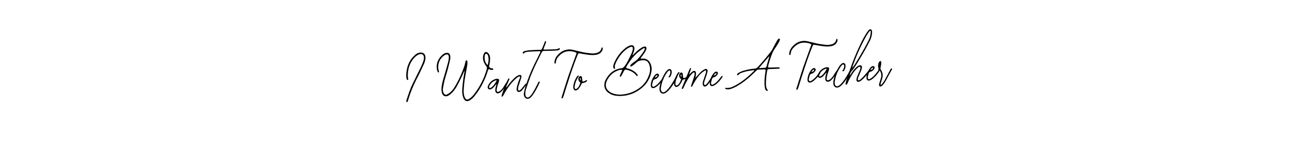 You can use this online signature creator to create a handwritten signature for the name I Want To Become A Teacher. This is the best online autograph maker. I Want To Become A Teacher signature style 12 images and pictures png