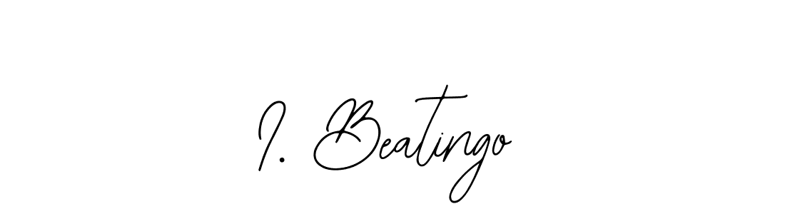 Here are the top 10 professional signature styles for the name I. Beatingo. These are the best autograph styles you can use for your name. I. Beatingo signature style 12 images and pictures png