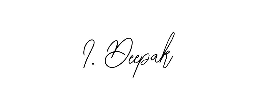 It looks lik you need a new signature style for name I. Deepak. Design unique handwritten (Bearetta-2O07w) signature with our free signature maker in just a few clicks. I. Deepak signature style 12 images and pictures png