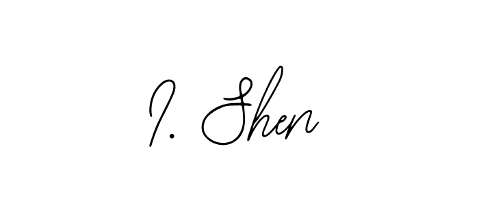 How to Draw I. Shen signature style? Bearetta-2O07w is a latest design signature styles for name I. Shen. I. Shen signature style 12 images and pictures png