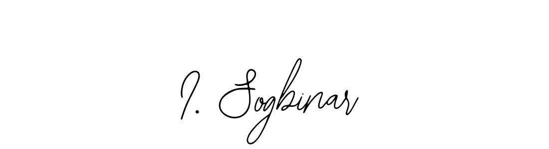 Check out images of Autograph of I. Sogbinar name. Actor I. Sogbinar Signature Style. Bearetta-2O07w is a professional sign style online. I. Sogbinar signature style 12 images and pictures png