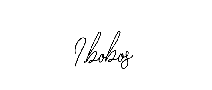 Make a beautiful signature design for name I.bobos. Use this online signature maker to create a handwritten signature for free. I.bobos signature style 12 images and pictures png