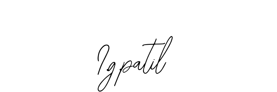 How to make I.g.patil signature? Bearetta-2O07w is a professional autograph style. Create handwritten signature for I.g.patil name. I.g.patil signature style 12 images and pictures png