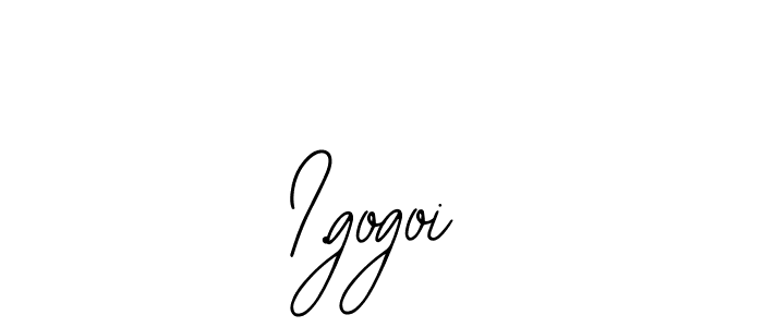 Make a beautiful signature design for name I.gogoi. Use this online signature maker to create a handwritten signature for free. I.gogoi signature style 12 images and pictures png