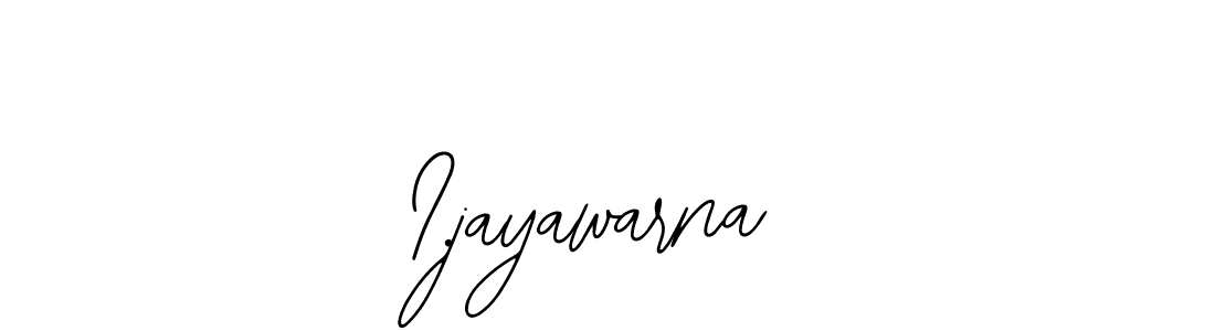 if you are searching for the best signature style for your name I.jayawarna. so please give up your signature search. here we have designed multiple signature styles  using Bearetta-2O07w. I.jayawarna signature style 12 images and pictures png