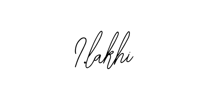 Make a beautiful signature design for name I.lakhi. With this signature (Bearetta-2O07w) style, you can create a handwritten signature for free. I.lakhi signature style 12 images and pictures png