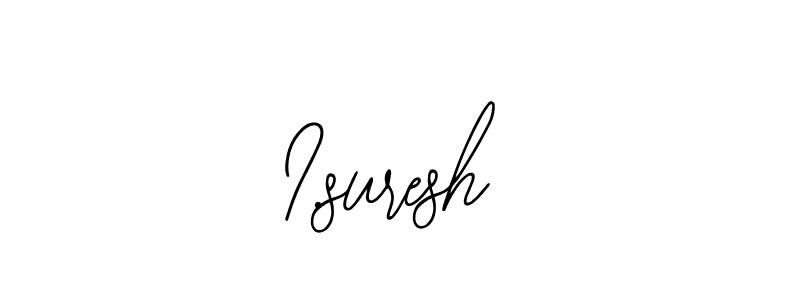 Create a beautiful signature design for name I.suresh. With this signature (Bearetta-2O07w) fonts, you can make a handwritten signature for free. I.suresh signature style 12 images and pictures png