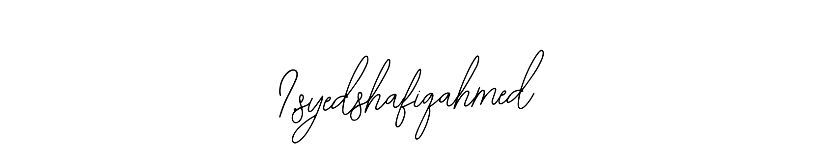 The best way (Bearetta-2O07w) to make a short signature is to pick only two or three words in your name. The name I.syedshafiqahmed include a total of six letters. For converting this name. I.syedshafiqahmed signature style 12 images and pictures png