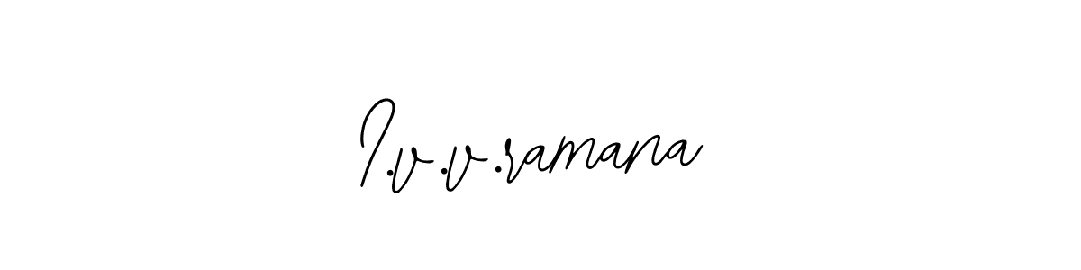 I.v.v.ramana stylish signature style. Best Handwritten Sign (Bearetta-2O07w) for my name. Handwritten Signature Collection Ideas for my name I.v.v.ramana. I.v.v.ramana signature style 12 images and pictures png