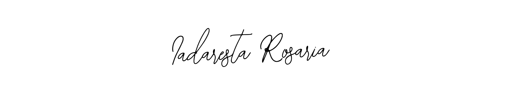 The best way (Bearetta-2O07w) to make a short signature is to pick only two or three words in your name. The name Iadaresta Rosaria include a total of six letters. For converting this name. Iadaresta Rosaria signature style 12 images and pictures png