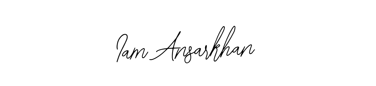 Also we have Iam Ansarkhan name is the best signature style. Create professional handwritten signature collection using Bearetta-2O07w autograph style. Iam Ansarkhan signature style 12 images and pictures png