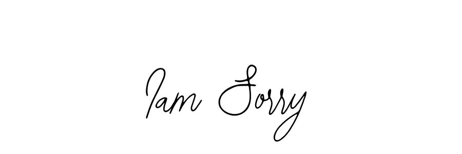 Similarly Bearetta-2O07w is the best handwritten signature design. Signature creator online .You can use it as an online autograph creator for name Iam Sorry. Iam Sorry signature style 12 images and pictures png
