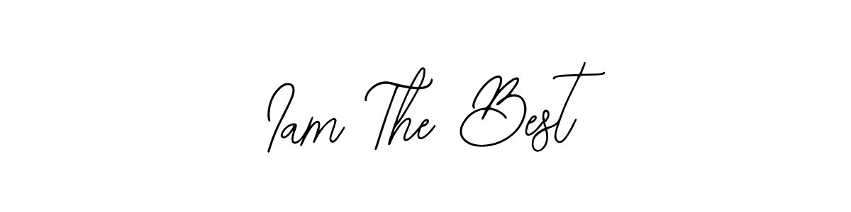if you are searching for the best signature style for your name Iam The Best. so please give up your signature search. here we have designed multiple signature styles  using Bearetta-2O07w. Iam The Best signature style 12 images and pictures png