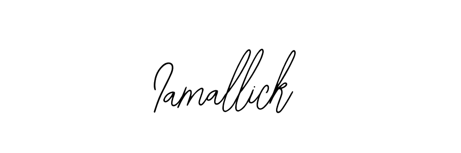 Best and Professional Signature Style for Iamallick. Bearetta-2O07w Best Signature Style Collection. Iamallick signature style 12 images and pictures png