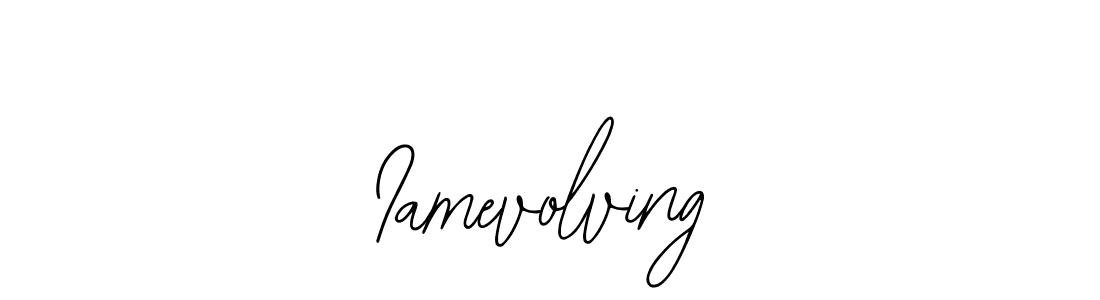 It looks lik you need a new signature style for name Iamevolving. Design unique handwritten (Bearetta-2O07w) signature with our free signature maker in just a few clicks. Iamevolving signature style 12 images and pictures png