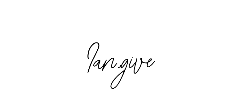 Create a beautiful signature design for name Ian,give. With this signature (Bearetta-2O07w) fonts, you can make a handwritten signature for free. Ian,give signature style 12 images and pictures png