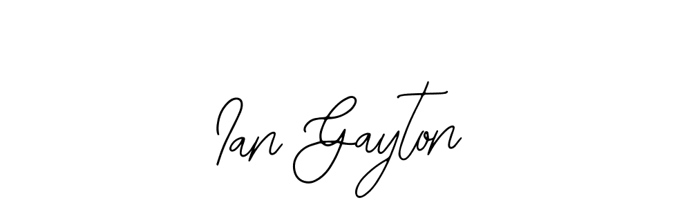 Design your own signature with our free online signature maker. With this signature software, you can create a handwritten (Bearetta-2O07w) signature for name Ian Gayton. Ian Gayton signature style 12 images and pictures png