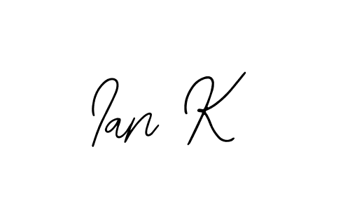 How to Draw Ian K signature style? Bearetta-2O07w is a latest design signature styles for name Ian K. Ian K signature style 12 images and pictures png