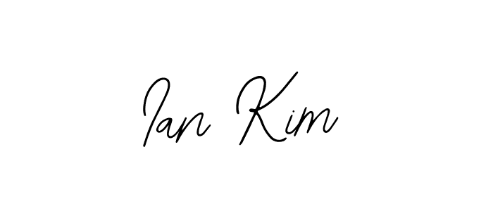 How to Draw Ian Kim signature style? Bearetta-2O07w is a latest design signature styles for name Ian Kim. Ian Kim signature style 12 images and pictures png