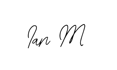 Also we have Ian M name is the best signature style. Create professional handwritten signature collection using Bearetta-2O07w autograph style. Ian M signature style 12 images and pictures png