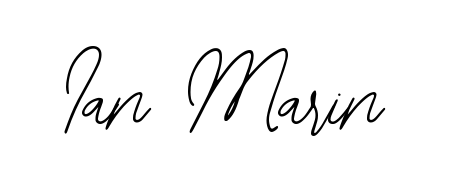 Style your name Ian Marin with confidence using Bearetta-2O07w signature design. Simple, elegant, and ready for immediate document use. Ian Marin signature style 12 images and pictures png