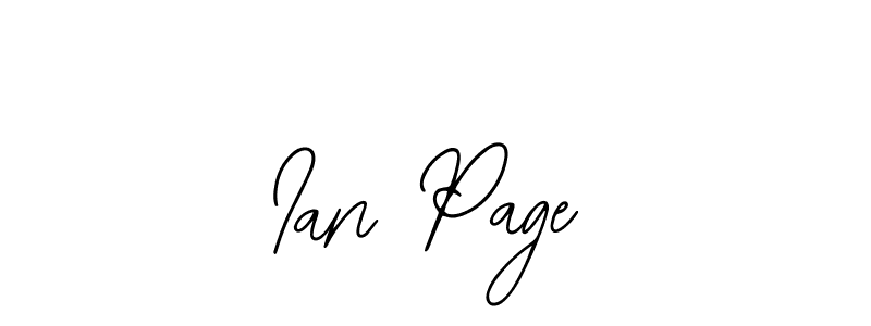 Make a beautiful signature design for name Ian Page. Use this online signature maker to create a handwritten signature for free. Ian Page signature style 12 images and pictures png