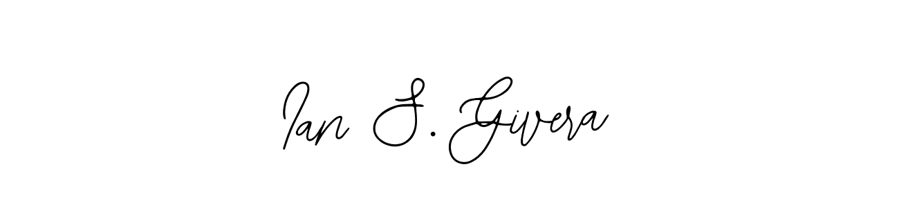 Make a beautiful signature design for name Ian S. Givera. Use this online signature maker to create a handwritten signature for free. Ian S. Givera signature style 12 images and pictures png