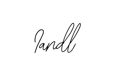 Create a beautiful signature design for name Iandl. With this signature (Bearetta-2O07w) fonts, you can make a handwritten signature for free. Iandl signature style 12 images and pictures png