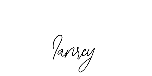 Use a signature maker to create a handwritten signature online. With this signature software, you can design (Bearetta-2O07w) your own signature for name Ianrey. Ianrey signature style 12 images and pictures png