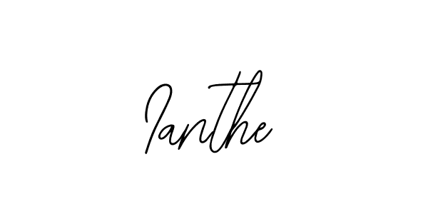 Create a beautiful signature design for name Ianthe. With this signature (Bearetta-2O07w) fonts, you can make a handwritten signature for free. Ianthe signature style 12 images and pictures png