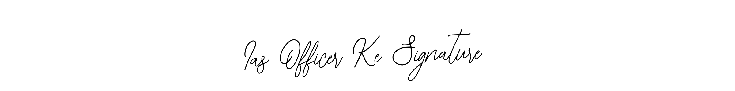 This is the best signature style for the Ias Officer Ke Signature name. Also you like these signature font (Bearetta-2O07w). Mix name signature. Ias Officer Ke Signature signature style 12 images and pictures png