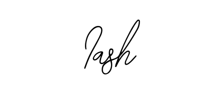 Express your personality with a custom Iash signature crafted with Bearetta-2O07w typography. Free transparent PNG download available. Iash signature style 12 images and pictures png