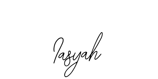 Also You can easily find your signature by using the search form. We will create Iasyah name handwritten signature images for you free of cost using Bearetta-2O07w sign style. Iasyah signature style 12 images and pictures png