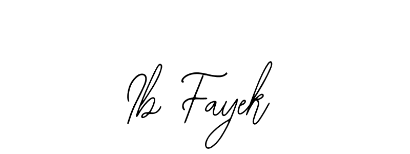 Once you've used our free online signature maker to create your best signature Bearetta-2O07w style, it's time to enjoy all of the benefits that Ib Fayek name signing documents. Ib Fayek signature style 12 images and pictures png