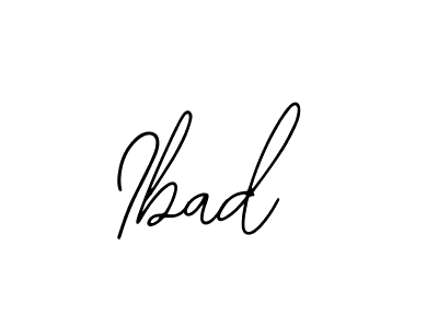 Also we have Ibad name is the best signature style. Create professional handwritten signature collection using Bearetta-2O07w autograph style. Ibad signature style 12 images and pictures png