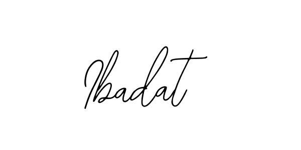 Ibadat stylish signature style. Best Handwritten Sign (Bearetta-2O07w) for my name. Handwritten Signature Collection Ideas for my name Ibadat. Ibadat signature style 12 images and pictures png