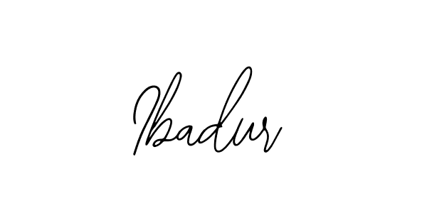 Also we have Ibadur name is the best signature style. Create professional handwritten signature collection using Bearetta-2O07w autograph style. Ibadur signature style 12 images and pictures png