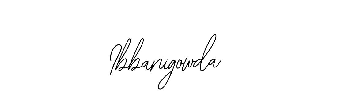 Design your own signature with our free online signature maker. With this signature software, you can create a handwritten (Bearetta-2O07w) signature for name Ibbanigowda. Ibbanigowda signature style 12 images and pictures png